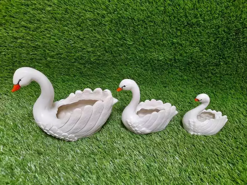 Swan Set Of 3